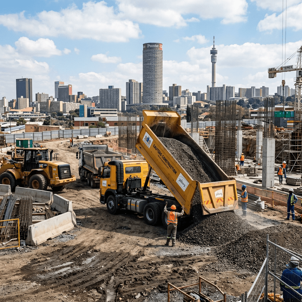 Construction Material Transport&nbsp;Johannesburg